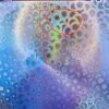Simple 8 Pen  - Blue/Purple Circles **DISCOUNTED**