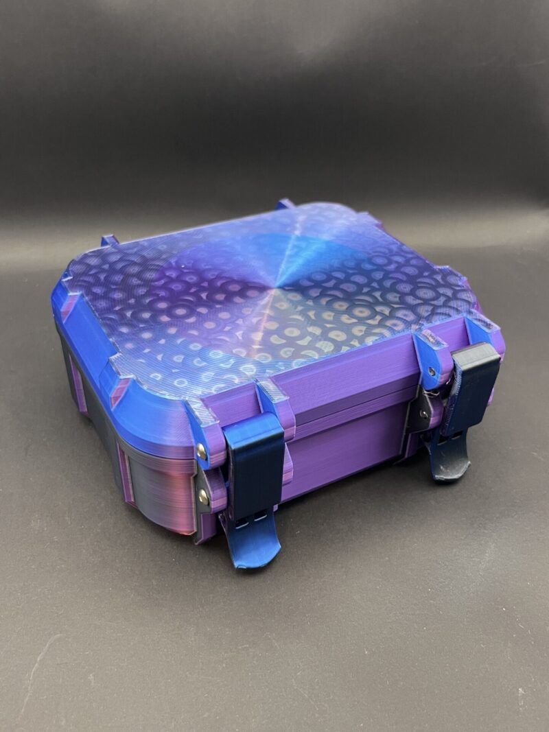 10mL box - 20 ct - Blue Purple Circles